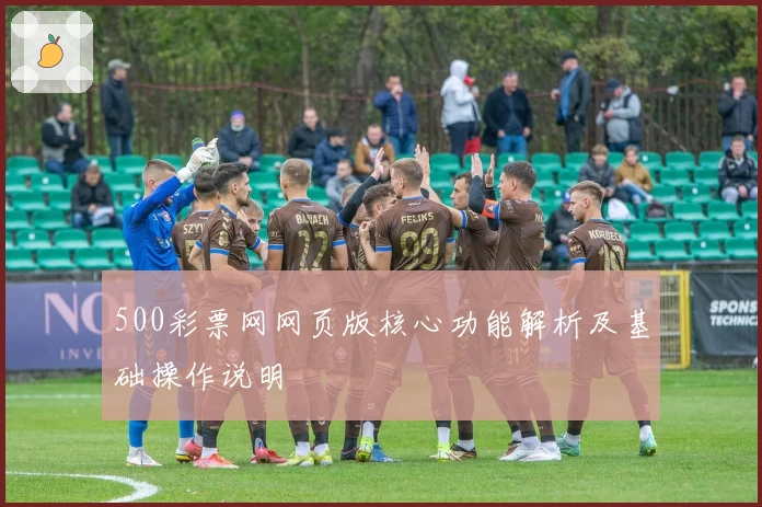 500彩票网网页版核心功能解析及基础操作说明